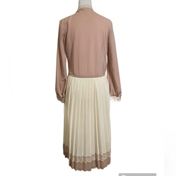 Vintage Prairie Cottage Lace Accent Dress - Picture 3 of 16